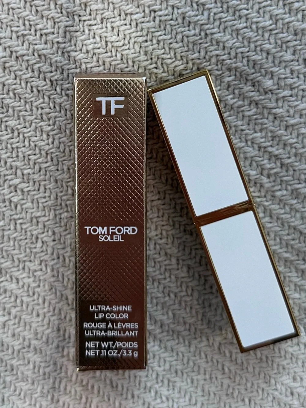 NEW TOM FORD Lipstick Ultra Shine Color Glossy Effect Nude Coast Lip Makeup